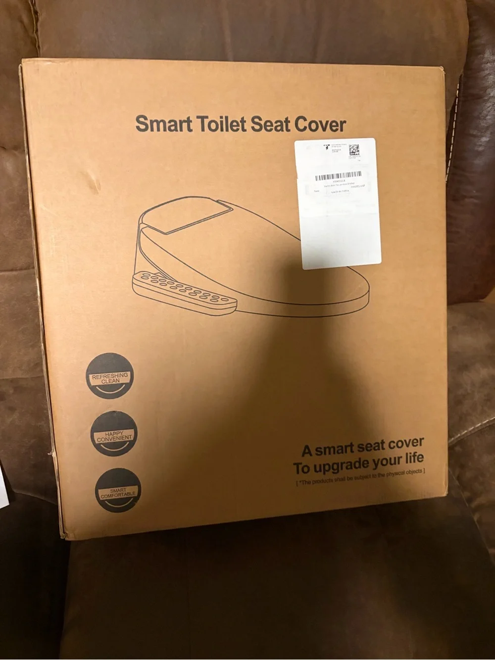 Elongated Electric⚡️Bidet Toilet🚽Seat w Air Dryer & Heated Seat